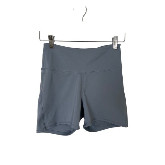 WellBeing + BeingWell Flowwell Callista 4" Shorts In Windy Grey - Picture 6 of 9
